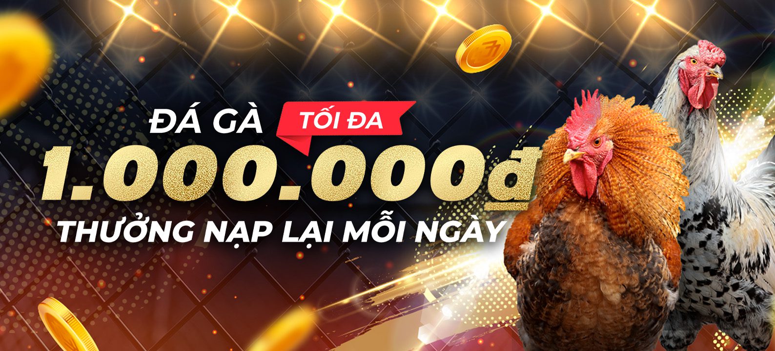 Casinomcw Nạp lại hàng ngày – Đá Gà: 12% lên đến 1.000.000 VND