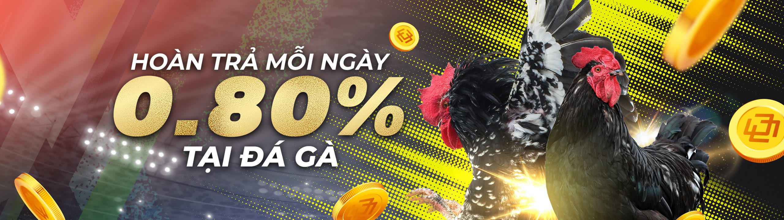Casinomcw Hoàn Trả 0.80% Không Giới Hạn Mỗi ngày tại Đá Gà